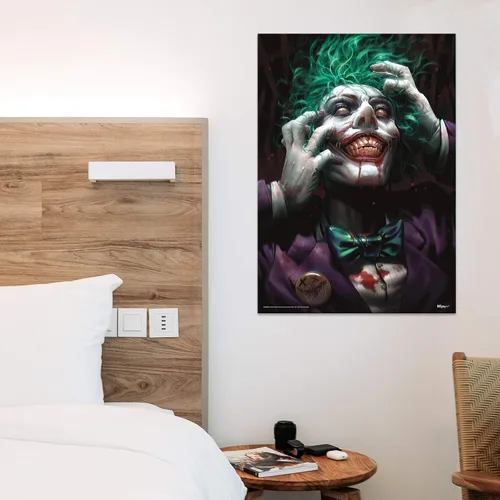Miniatura 4 de MIGHTYPRINT DC Comics – Joker – DCeased Zombie Attack – Arte de pared duradero de 17 x 24 pulgadas – NO hecho de papel – Coleccionable con licencia