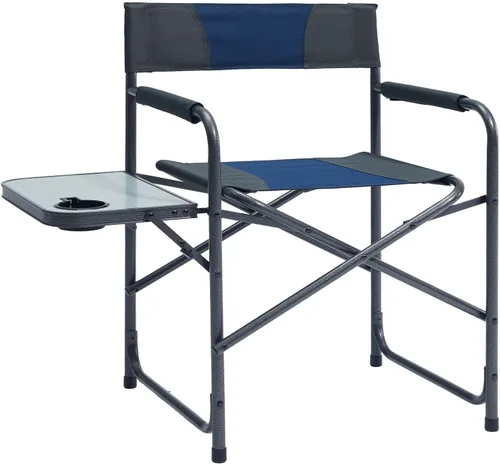 Miniatura 9 de Portal Silla de directores sillas de camping para adultos con mesa auxiliar, sillas plegables para adultos, sillas de director plegables para sillas