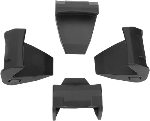 Miniatura 6 de Akozon Protector de llanta para cambiador de neumáticos, 4 unidades, protectores universales de mandíbula, cubiertas protectoras negras