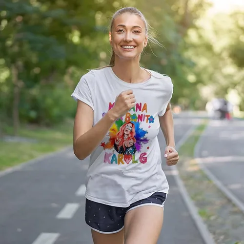 Miniatura 6 de Camisetas de manga corta para mujer, camiseta casual de verano