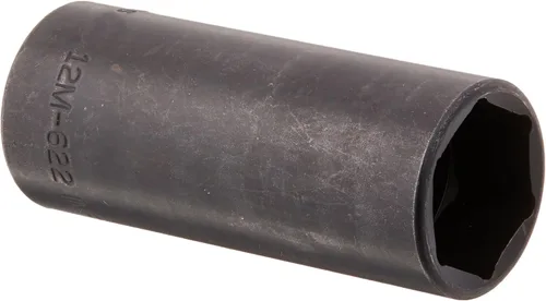 Miniatura 26 de Williams JHW12M-607 SUPERTORQUE - Enchufe de 6 puntos de impacto profundo de 3/8 pulgadas, tamaño de 0.276 in, acabado industrial negro, diseñado