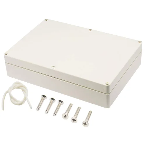 Miniatura 9 de Zulkit Caja de conexiones de plástico ABS a prueba de polvo impermeable IP65 Cajas eléctricas universales Caja de proyectos Gris 3.3 x 2.3 x 1.3