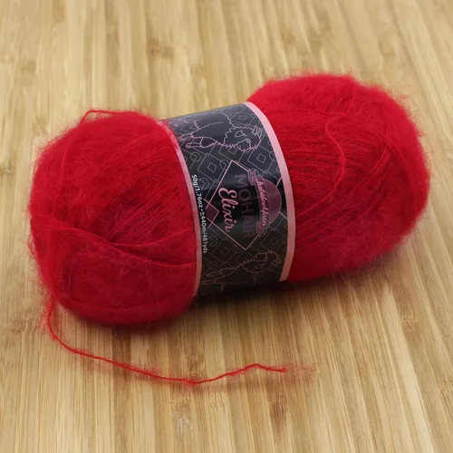 Miniatura 3 de JubileeYarn Mohair Elixir Yarn - 50g/Skein Baby Wool Blend - Cosmopolitan - 1 Skein
