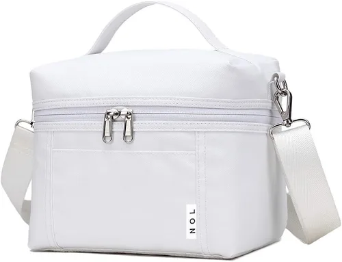 Miniatura 42 de NOL Natural Organic Lifestyle - Loncheras aisladas para mujer, bolsa enfriadora, ligera, de nailon, impermeable, para el trabajo