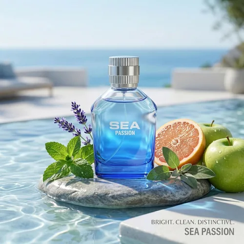 Miniatura 6 de Hybrid & Company 4 piezas Aqua Di Rinascita Lecno Sea Passion Aqua Deep Blue Aqua Prive Eau De Toilette vaporizador Natural Spray para hombre