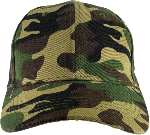 Miniatura 72 de TOP HEADWEAR Sombrero de béisbol ajustable con cierre de velcro para niños en blanco