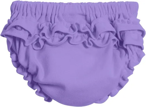 Miniatura 18 de City Threads Ruffle Diaper Cover for Baby Girls Soft Cotton, Made in USA Baby Girl Bloomers, Wear Over Disposable and Cloth