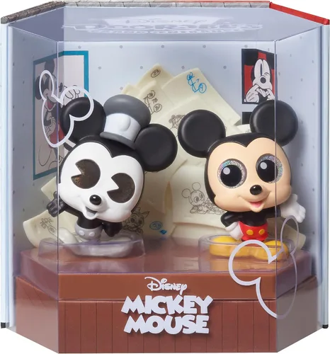Miniatura 6 de Disney Doorables NUEVA Entrada Principal juego de 2 figuras coleccionables de Mickey Mouse de 3 pulgadas, juguetes oficialmente licenciados
