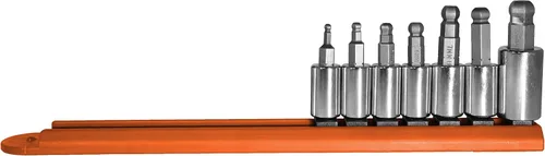 Miniatura 14 de Mayhew Tools 16003 Juego de brocas de doble unidad de perfil bajo, 11 piezas Torx, revestimiento de titanio Recubierto de titanio
