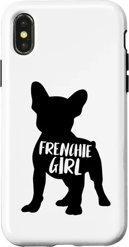 Miniatura 5 de Funda para iPhone 17 con diseño de bulldog francés con diseño divertido de Frenchie Girl