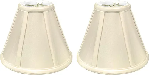 Miniatura 66 de Royal Designs, Inc. BS-707FC-6AGL Deep Empire Basic - Pantalla para lámpara con clip de llama, 3.5 x 6 x 5.75 pulgadas, color dorado antiguo