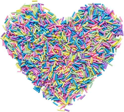 Miniatura 6 de Chispas falsas de resina Chispas de caramelo falsas Chispas de arcilla Chispas de polímero Rebanadas de arcilla de polímero para arte de uñas