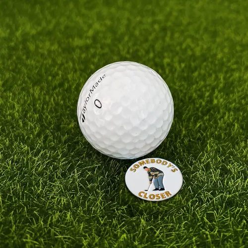 Miniatura 3 de Play and Repeat Happy Gilmore - Marcador de pelota de golf con clip magnético para sombrero, divertido regalo de golf para hombres, accesorios