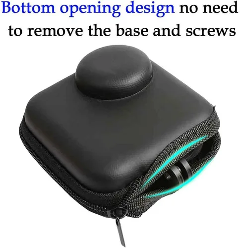 Miniatura 4 de ULBTER Mini bolsa de almacenamiento para cámara GoPro MAX/Max 2025 impermeable 360 + cubierta de goma para lente, cajas portátiles de transporte
