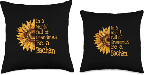 Miniatura 3 de Unique Christmas Birthday Mother's Day Gifts Shop In A World Bachan Japan Japanese Grandma - Almohada de 16 x 16 pulgadas, multicolor