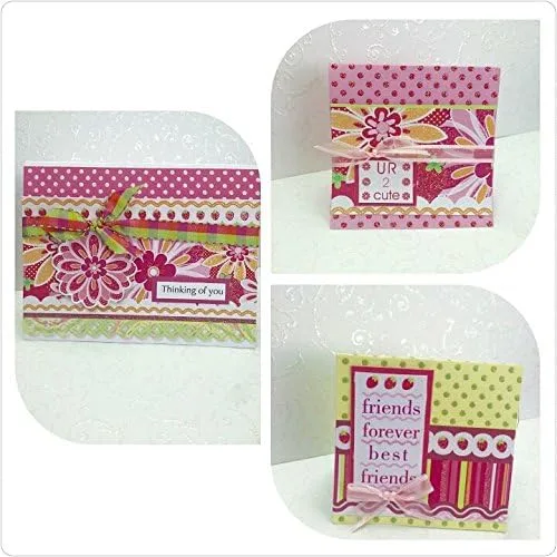 Miniatura 4 de Papel de doble cara de metal cepillado (paquete combinado, 12x12)