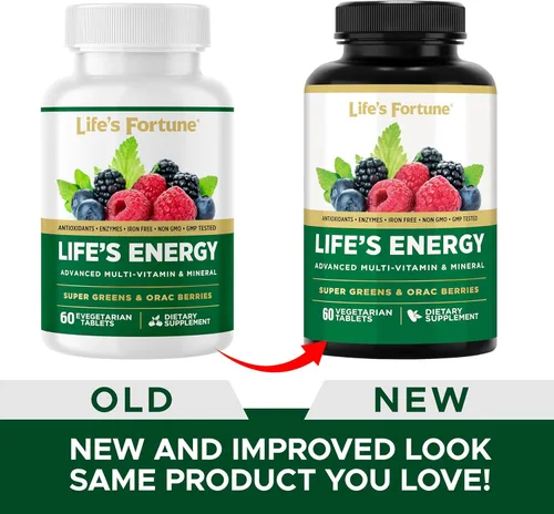 Miniatura 6 de Life's Energy Advanced - Multivitamínico diario avanzado para hombres y mujeres, suplemento energético y de apoyo inmunológico con súper verdes