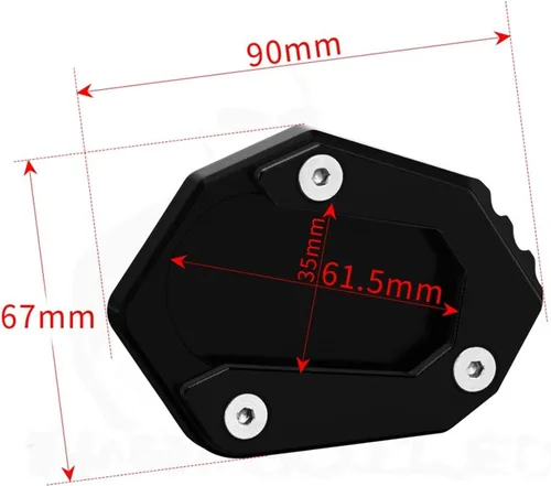 Miniatura 3 de Placa ampliadora de soporte para B&MW F850gs F 850gs 850 para Gs para A&dventure F850 para Gsa 2018 2019 2020 2021 2022 Soporte lateral de extensión
