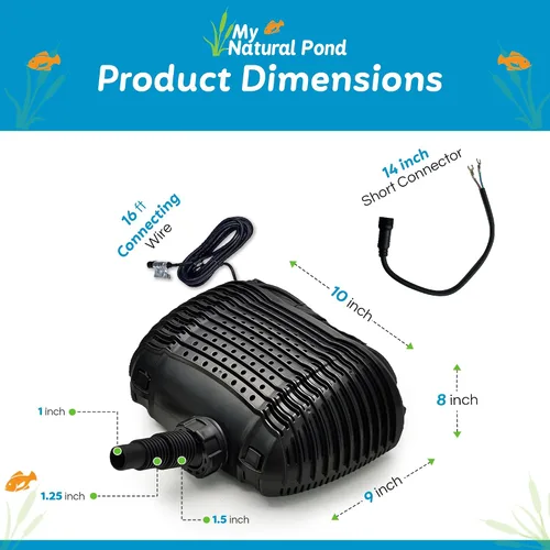 Miniatura 3 de Potente bomba de agua sumergible solar de 25 W, 12 voltios a 18 voltios CC, adecuada para cascadas al aire libre, estanques de peces y koi