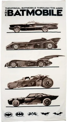 Toalla de baño/piscina/playa vintage de Franco Collectibles Batman DC Comics de algodón súper suave, 152 cm x 76 cm, (100% producto oficialmente