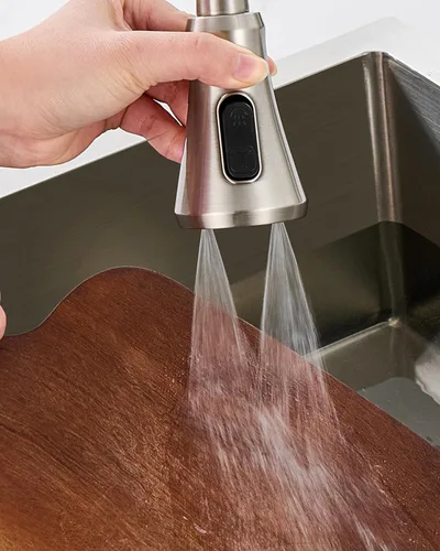 Miniatura 3 de J-HVA Cabezal de grifo de cocina, cabezal rociador de fregadero de cocina extraíble de repuesto para grifo de cocina, boquilla rociadora
