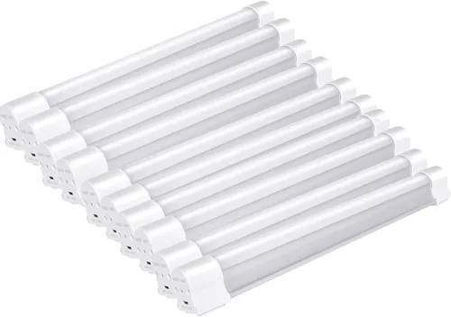 Miniatura 10 de LETOUR Barra de luz magnética de tubo LED, luces de trabajo de 2000 lúmenes, 2600 mAh, 5 opciones de iluminación, linterna de camping, linterna