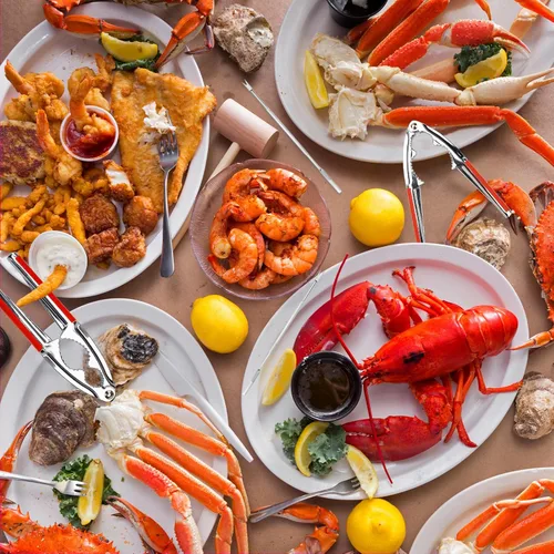 Miniatura 7 de Cascanueces, 8 piezas de cascanueces multiusos de acero inoxidable para mariscos y pecanas, herramientas para agrietar nueces con mango Rojo