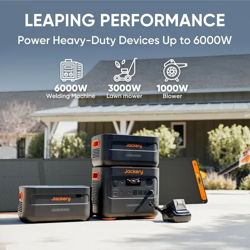 Miniatura 4 de Jackery Estación de energía portátil Explorer 2000 Plus, generador solar de 2042 Wh, compatible con panel solar para caravanas al aire libre