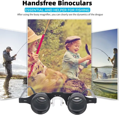 Miniatura 6 de Yoidesu Prismáticos profesionales 10X HD para pesca, observación de aves, deportes, conciertos, teatro, telescopio portátil, lentes de ópera con 2