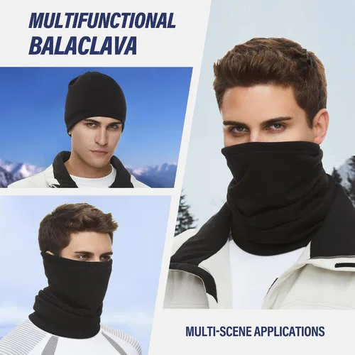 Miniatura 6 de Máscara de forro polar resistente al viento para el cuello, para clima frío