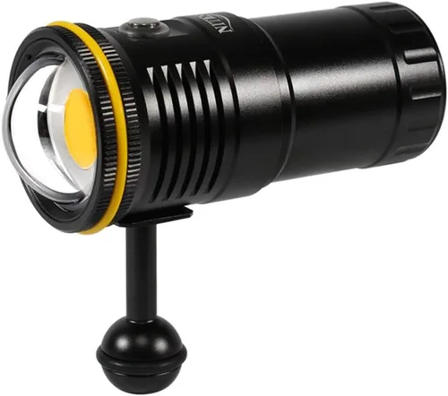 Miniatura 8 de Nitescuba NSS60 Buceo Luz Subacuática Video Luz 6000 Lumen Linterna Impermeable para 100m/330ft CRI=90 Fotografía Subacuática, que se conecta a