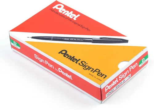 Miniatura 42 de Pentel S52012 - Rotulador de punta fina, punta de bala, 0.028 in, surtido, 12