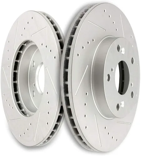 Miniatura 22 de SCITOO Rotores de freno traseros, 2 kits de frenos para Acura Integra 1990-2001, Honda Civic 1992-1995 1999-2000, para Civic del Sol 1993-1997, CRX