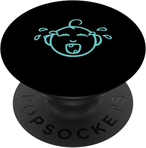 Miniatura 6 de Divertido y lindo bebé llorando - PopSockets MagSafe PopGrip para iPhone