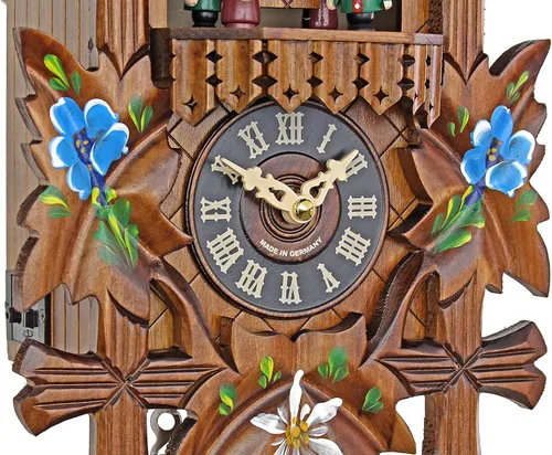 Miniatura 5 de Engstler Reloj Cuco Cuarzo - Flores Alpinas AH 532/10 QMT
