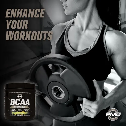Miniatura 6 de PMD Sports BCAA - Aminoácidos sin estimulación – Mejor rendimiento de entrenamiento, recuperación mejorada, energía diaria, constructor muscular