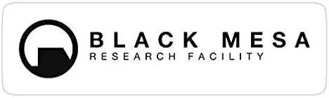 Black Mesa Research Facility, Black Mesa Research Facility - Adhesivo adhesivo para automóvil, pared, laptop, celda, camión, para ventanas,