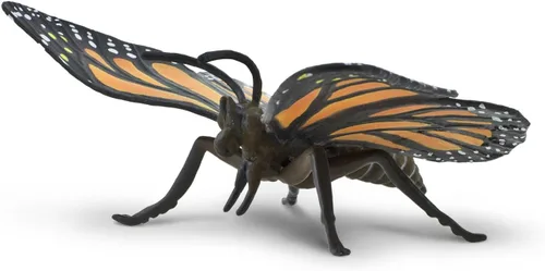 Miniatura 3 de Safari Ltd. Figura de mariposa monarca, figura realista de insectos de 4.5 pulgadas, juguete educativo para niños, niñas y niños a partir de 3 años