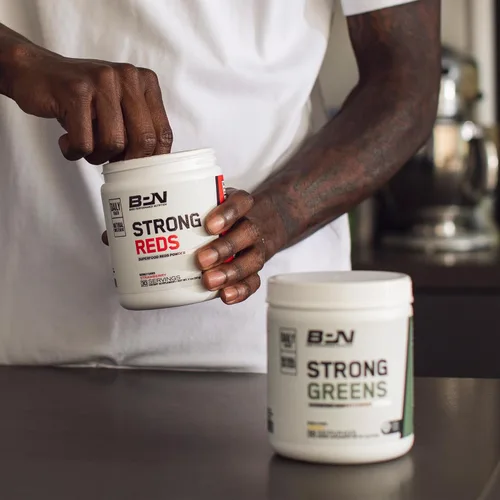 Miniatura 7 de BARE PERFORMANCE NUTRITION, BPN Strong Greens Superalimento en Polvo, Limón, 30 Porciones