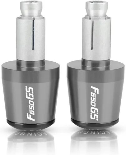 Miniatura 4 de Accesorios de motocicleta 7/8 "0.866 in manillar empuñaduras manillar tapa de extremo para BMW F650GS F 650 GS 2000-2005 2001 2002 2003 2004