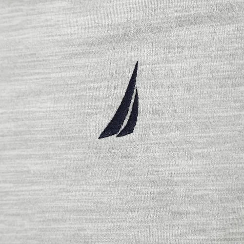 Miniatura 56 de Nautica playera polo clásica de mangas cortas, color sólido, para hombre