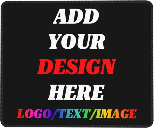 Alfombrilla de mouse personalizada con impresión de tu propia foto, imagen, logotipo, alfombrilla de mouse personalizada para cumpleaños, día de la