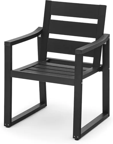 Miniatura 7 de Cozyman HDPS Sillas de comedor al aire libre, 350 libras, sillas de comedor de patio con reposabrazos, sillas de cocina al aire libre para todo