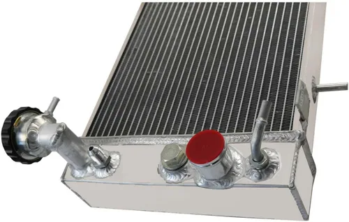 Miniatura 5 de Radiador de aluminio para 1984-2001 1996 Jeep Cherokee XJ Comanche Wagoneer 2.5L L4 4.0L L6 V6 motor, radiadores de núcleo de 4 filas