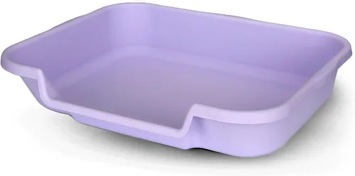 Miniatura 9 de BunnyGoHere - Caja de arena para conejos, color gris brumoso, tamaño grande. Revisar el tamaño de la foto antes de realizar el pedido Gris(Misty