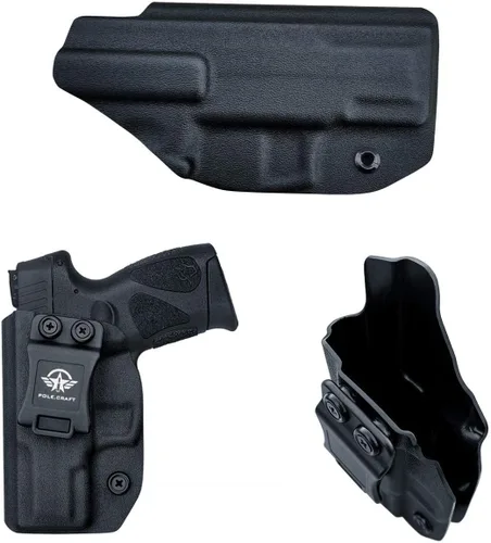 Miniatura 7 de Funda para arma Taurus G2C, Kydex IWB personalizada: Taurus G2C 9mm y pistola Millennium PT111 G2 / PT140 - Portador oculto en la cintura