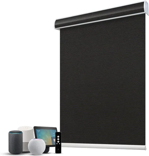 Miniatura 21 de SmartWings Persianas Motorizadas con Filtro de Luz, Compatible con Matter Thread Homekit Z-Wave Alexa Google, Persianas con 70% de Opacidad Safari