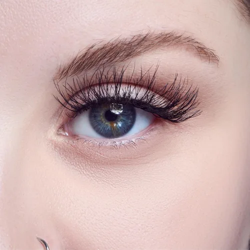 Miniatura 2 de Pestañas postizas KISS Sister Nature, "Dawn", 12 mm, 100% pelo natural, caja de papel reciclable, impresas con tinta de soja, sin crueldad, veganas