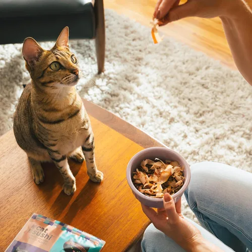 Miniatura 5 de Cat Sushi Copos de Bonito, Corte Clásico, Tamaño Económico, 4 onzas