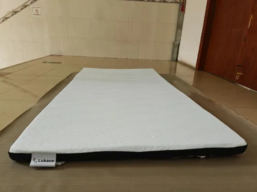 Lukace Colchón individual, colchón de espuma viscoelástica tamaño individual de 8 pulgadas en una caja con alivio de presión, sin fibra de vidrio,